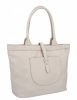 Torebka Damska Shopper Bag XL firmy Herisson 18R239 Beżowa